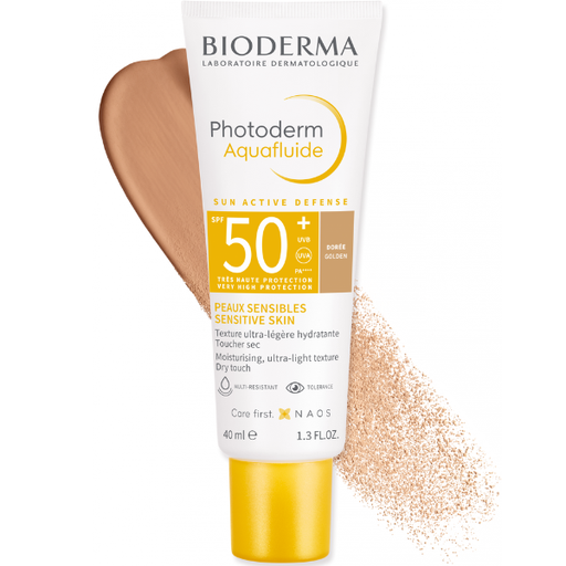 Photoderm aquafluide Dorée spf50+ l 40ml