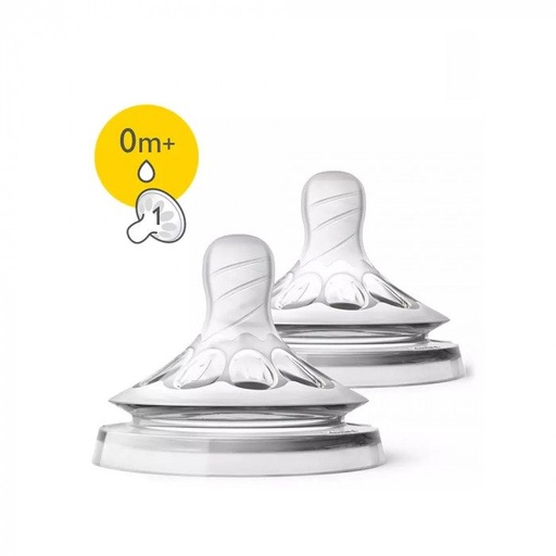 [SCY962/02] PHILIPS AVENT TETINE NATURAL 0M+