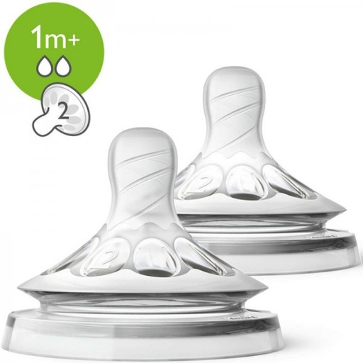 [SCY963/02] PHILIPS AVENT TETINE NATURAL 1M+