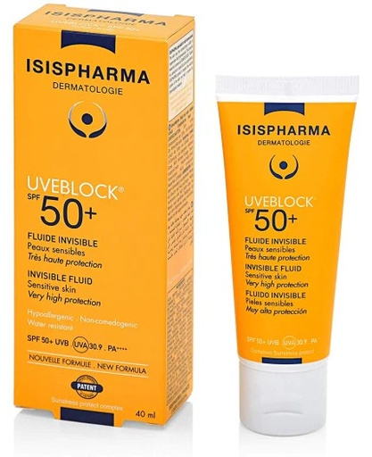 ISISPHARMA UVEBLOCK 50+ INVISIBLE  | 40ML