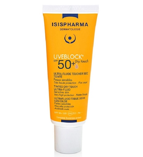 ISISPHARMA UVEBLOCK DRY TOUCH TEINTE CLAIRE SPF50+ |40ML